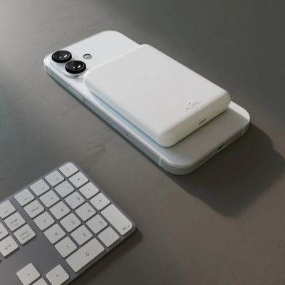 5. Powerbank Puro Power Mag 5000mAh 20W Power Delivery USB-C - biały