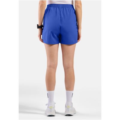2. Spodenki damskie ODLO Short ESSENTIAL 4 INCH niebieskie