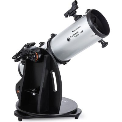2. Teleskop Celestron StarSense Explorer 150mm Reflektor 459x Czarny, Srebrny