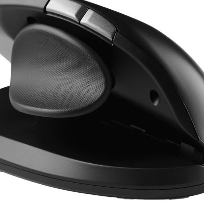 4. Contour Design Unimouse Prawa ręka, bezprzewodowa, Prawa strona, Pionowa, RF Wireless + USB Type-A, 4000 DPI