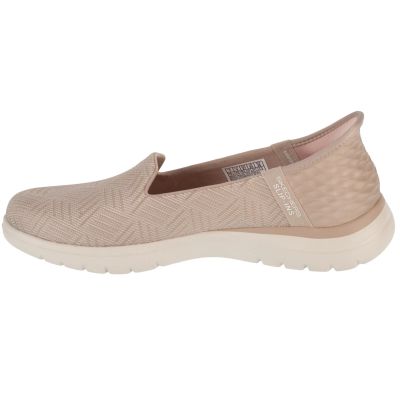 2. Skechers Slip-Ins On The Go Flex - Clover 138182-TPE Beżowe 36