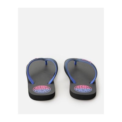 2. Japonki plażowe RIP CURL Wetty Fade Bloom Open Toe granatowe