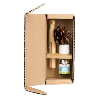 Zestaw Pani Szyszka HORIZONTAL PROTECTION 1 x Pani Szyszka + 1 mieszanka olejków eterycznych (LP-HORIZONTAL-PROTECTION)