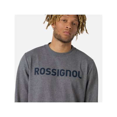 9. Bluza Rossignol LOGO SWEAT RN FL szary