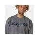 9. Bluza Rossignol LOGO SWEAT RN FL szary