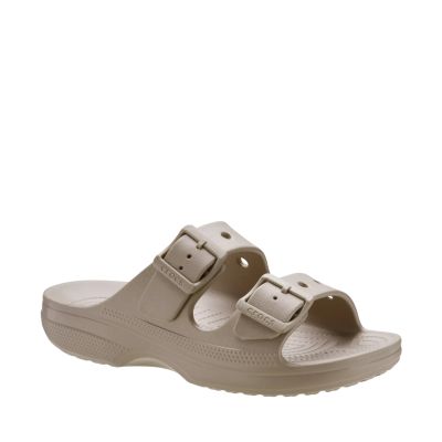2. Klapki damskie Crocs Saturday Sandal beżowe 213586 214
