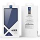 13. Etui Dux Ducis Skin X Pro na iPhone 17 Pro z portfelem, kompatybilne z MagSafe – niebieskie