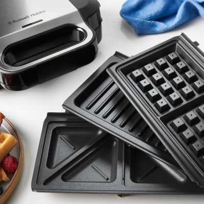12. Russell Hobbs 26810-56 toster 750 W Czarny, Stal nierdzewna
