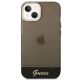 3. Etui Guess Translucent na iPhone 14 - czarne