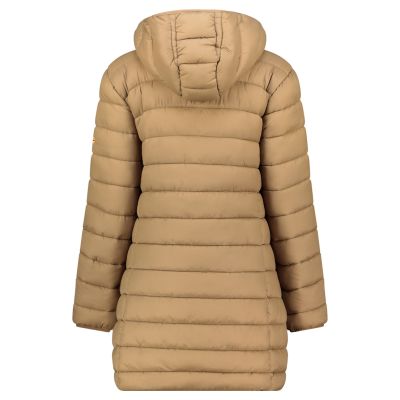 4. Kurtka damska Geographical Norway ATIKAMAP LONG HOOD TAUPE DB LADY 233 (WZ5137F/GN-TAUPE)
