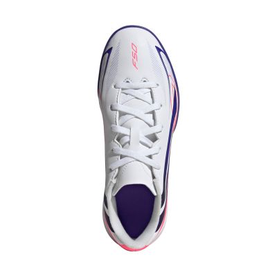 4. Buty piłkarskie dla dzieci adidas F50 Hyperfast Club TF KK1368