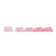 12. Klawiatura gasket HERO84 HE PINK+Gradient+Contour Dragon King switch RGB AULA