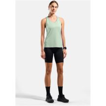 Koszulka bez rękawów damska Odlo ESSENTIAL Tank crew neck zielona