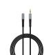 Kabel audio Orico AXF mini jack 3.5 mm męski do żeńskiego 0.5 m - czarny