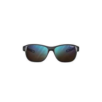 3. Okulary Julbo Camino M - przezroczysty błyszczący czarny / szary| Reactiv Performance 2-4 Dl Bleu