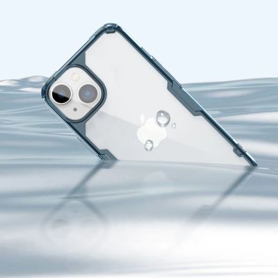 16. Nillkin Nature Pro etui iPhone 14 Plus pancerna obudowa pokrowiec niebieski
