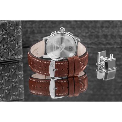 7. Zegarek Męski ZEPPELIN Los Angeles LZ 126 7614-3 + BOX