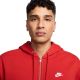 3. Bluza męska Nike Club BB FZ Hoodie czerwona FN3861 657