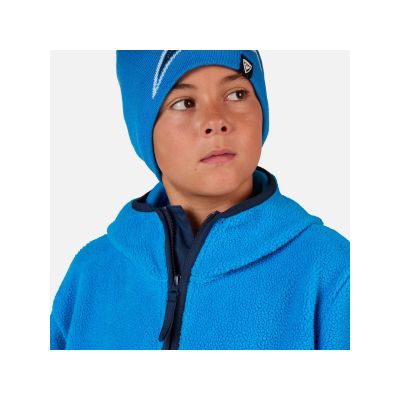 6. Bluza dziecięca ROSSIGNOL JR ALLTRACK ANORAK FLEECE niebieska