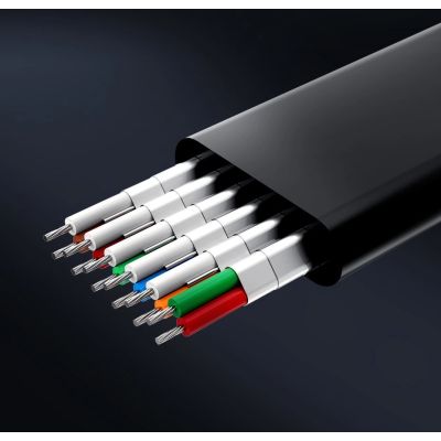 12. Ugreen adapter przejściówka HDMI - VGA micro USB / audio 3,5 mm mini jack czarny (40248)