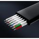 12. Ugreen adapter przejściówka HDMI - VGA micro USB / audio 3,5 mm mini jack czarny (40248)