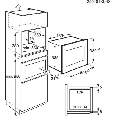 7. Kuchenka mikrofalowa do zabudowy ELECTROLUX LMS4253TBK