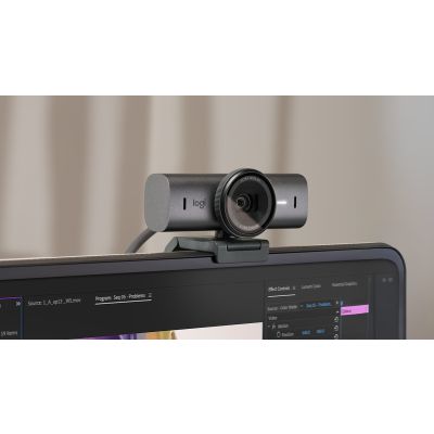 11. Logitech Webcam MX Brio 705 Graphite