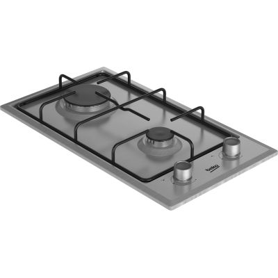2. Beko HDCG 32220 FX Stal nierdzewna Wbudowany 29 cm Gaz 2 stref(y)