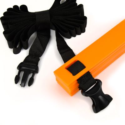 4. Drabinka treningowa 5m -12 szczebli, pomarańczowa DT10-4M-O