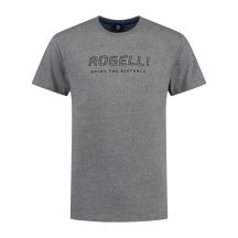 Rogelli t-shirt męski LOGO szary 2XL