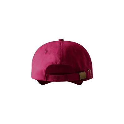 4. Czapka unisex 6P (garnet)
