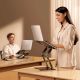 12. Podstawka pod laptopa, tablet Wozinsky WRS-CPY75DSB aluminiowa + Gratis! podstawka do smartfona - czarna