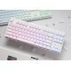 10. Ducky One 3 Classic Pure White TKL Gaming Tastatur RGB LED - MX-Clear klawiatura USB Niemiecki Biały