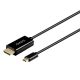 2. SAVIO KABEL USB-C DO HDMI, 30HZ, 2M, PLASTIK CL-191