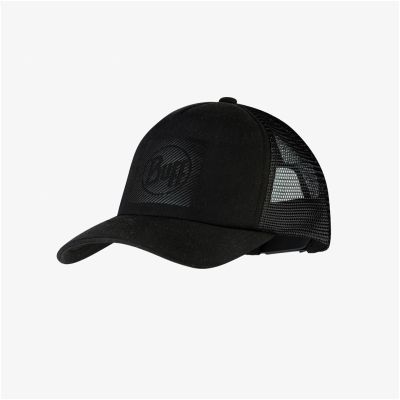 Dziecięca czapka z daszkiem BUFF TRUCKER CAP MITT BLACK   one size