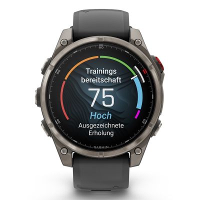 10. Zegarek sportowy Garmin Fenix 8 PRO AMOLED 47mm Sapphire Titanium