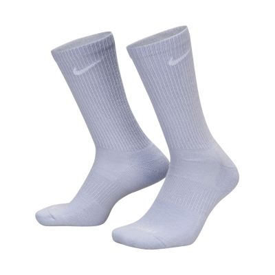 2. Skarpety Nike Everyday Plus Cushioned 3 pary fioletowe, niebieskie, brązowe SX6888 970