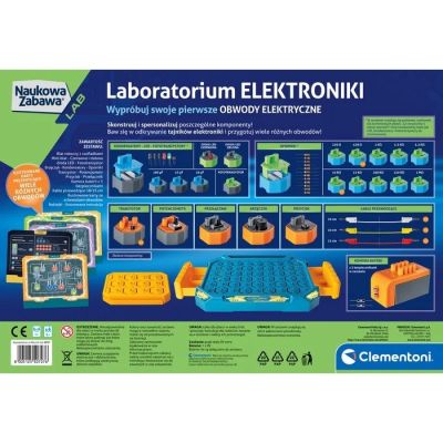 5. Clementoni Naukowa zabawa. Laboratorium elektroniki