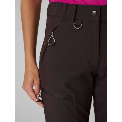 7. Spodnie trekkingowe softshell wiatroodporne membrana 10000 damskie 4F 4FRAW26TFTRF1608-80S