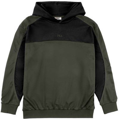 Bluza męska Fila Rivoli oliwkowo-czarna FAM1121 63185