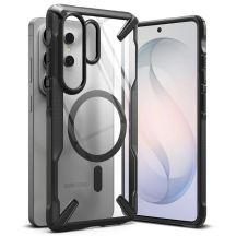 Etui Ringke Fusion X Magnetic MagSafe na Samsung Galaxy S26 Ultra - przezroczysto-czarne