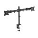 7. Stojak biurkowy do 2 monitorów DIGITUS DA-90349 (biurkowy; 17" - 27"; max. 16 kg)