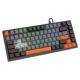 2. SAVIO KLAWIATURA MAGNETYCZNA ASTRAL BLACK OUTEMU WHITE JADE RGB 3 KOLORY KEYCAPÓW