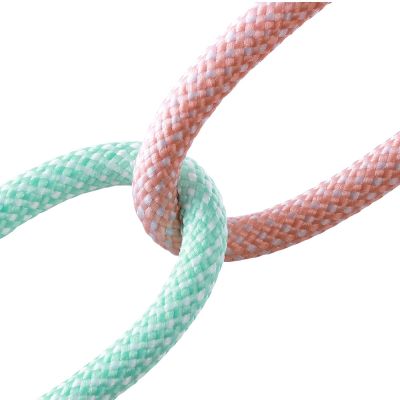 5. Kabel Joyroom Multi-Color Series S-A34 USB-A / Lightning 3A 1m - różowy