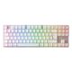 5. CHERRY MX 8.2 Pro TMR Wireless klawiatura Gaming USB + RF Wireless + Bluetooth QWERTZ Niemiecki Srebrny, Biały