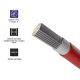 5. Kabel solarny fotowoltaiczny 6mm2 100m czerwony