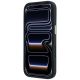 5. Etui Guess Ring Stand 360 Grained Classic Logo MagSafe na iPhone 18 Pro Max / 17 Pro Max - czarne
