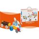 7. Klocki konstrukcyjne Marioinex Mini Waffle Konstruktor, 140 elementów