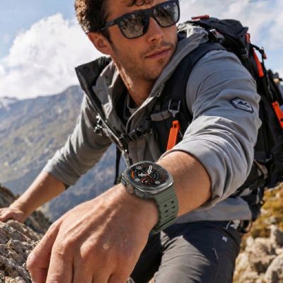 3. Pasek Tech-Protect Iconband Pro na Samsung Galaxy Watch Ultra 47 mm - ciemnozielony