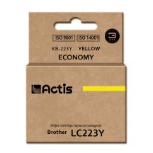 Actis KB-223Y Tusz (zamiennik Brother LC223Y; Standard; 10 ml; żółty)